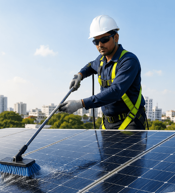 Professional panel cleaning