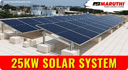 25KW on - Grid Solar System | Growatt Inverter 540W Panel | Solar panel in Tamil